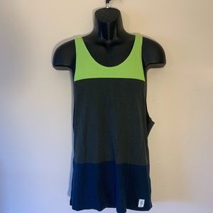 Character Hero Tri Color Tank Top Medium 100% cotton Gently worn